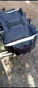 Tas Sepeda Belakang Buat Sepeda Hitam Polos list scothlight