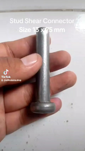 Welding stud shear connector stud bondek 13 x 75 mm Qty 300 pcs