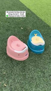 Bô Cá Heo Bô trẻ em OHANA đi vệ sinh cho bé 0-3 tuổi nhựa Song Long- Siêu đáng yêu Voi kho thiết bovesinh