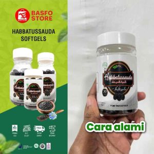 Habbatussauda 30 Softgels Minyak Jintan Hitam Murni