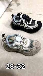 C7 Giày Sandal Bít Mũi Cho Bé Trai Giày Khoá Xoay Cao Cấp Dép Cross Lưới Thoáng Khí Cho Bé Trai Sz 26-37 Dép Đi Học