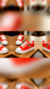 Sepatu tali polos anak sekolah Sepatu sneakers Sepatu anomali