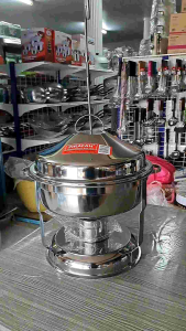 ถาดอุ่นอาหาร ถาดบุปเฟต์ สแตนเลส ตรา ZARAFAH  รุ่น 2828