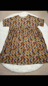 DRESS TIPIS MOTIF MOZAIK OVERSIZED PREMIUM TERBARU