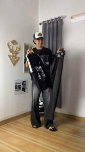 BAGGY JEANS PRIA | Celana Jeans Korea Style Original Loose Straight Skenna