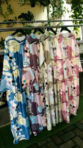 Fashion Muslim Wanita Gamis Busui Arimbi Maxmara