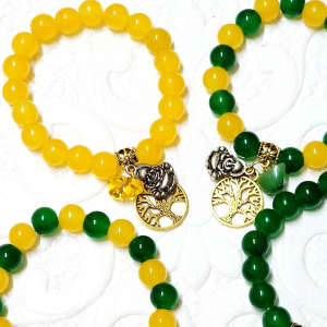 Crystal Bracelet – Buddha Money Tree & Money Bar