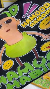 KAOS ANAK LIS GAMBAR HAMOOD HABIBI