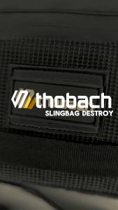 Thobach - Tas Selempang Pria Sling Bag Destroy Waterproof Clutch Bag Pria Waist Bag Pouch Bag Pria