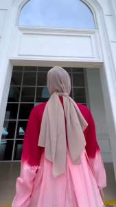 GAMIS RAYON CANDI MEKAR/GAMIS TWILL KEREN BERKUALITAS FUCIA DRESS SHALDA