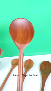 Sendok Korea Kayu Sawo Makan & Masak