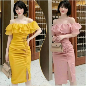 Gs Dress Momo 2065: Model Kekinian & Jahitan Halus Rapi