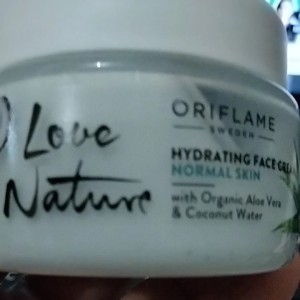 Face Cream Love Nature Aloe Vera Coconut