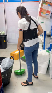 สินค้าพร้อมส่ง back support belt บล็อกหลัง เข็ดขัดหลัง พยุงหลัง ปวดหลัง น้ำหนักเบา บรรเทาอาการ ปวดหลัง นั่งนานๆ