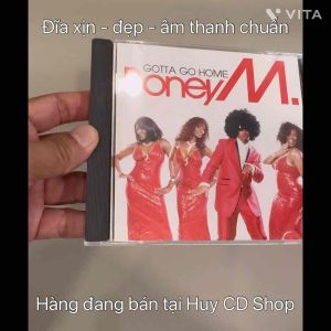 Đĩa CD Boney M nhạc quốc tế thập niên 90 Đĩa lòng Trắng Chất Lượng cao Âm Thanh chuẩn HUY CD SHOP