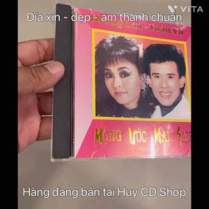 Đĩa CD Tuấn Vũ Hương Lan Mộng ước mai sau Nhạc vàng trữ tình Bolero Đĩa lòng Trắng Chất Lượng cao Âm Thanh chuẩn HUY CD SHOP