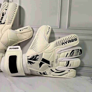 Terbaru Sarung tangan kiper Ayres putih hitam lengket bisa buat anak dan dewasa