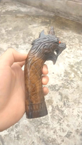PROMO GAGANG KAYU SONOKELING MOTIF NAGA NATURAL