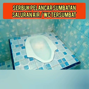 GENNI SERBUK PELANCAR untuk saluran air/ WC tersumbatNAOH FLAKESODA API untuk wc mampetobat wc mampetobat wc anti sumbat