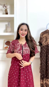 DASTER TERBARU 2025 KEKINIAN DASTER WANITA LENGAN PENDEK DASTER BUSUI RESLETING