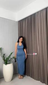 JENNY DRESS BODYCON / DRESS PANJANG / GAUN WANITA PRESBODY