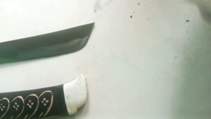 COD GOLOK TEBAS UKIR MACAN Spesial PANJANG BILAH 50CM SUPER TAJEM