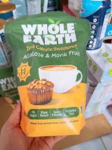 [ Date 01/ 2029 ] Đường kiêng thực vật Whole Earth Zero Calorie Sweetener Allulose & Monk Fruit 794g Mỹ.