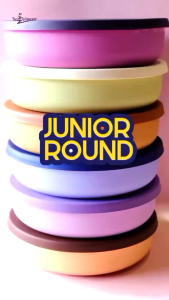 Tempat bekal komplit junior round kidz tall Tumbler spoon& fork