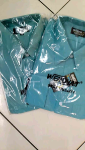 Wendya.T Kemeja Formal Reguler Warna Hijau Tosca/hijau Wardah Tua✓Kemeja Pria Polos Lengan Panjang