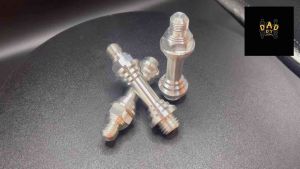 (ไม่รวมสาย)สั้นฐานน้ำมันเครื่อง น๊อตอุดน้ำมันเครื่อง ฐานระบายน้ำมันเครื่อง เบอร์6 ไซส์สั้น อลูมีเนียม Pcx Nouvo Mio Fino Lead