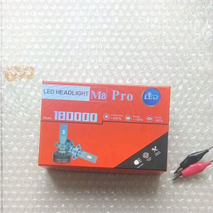 Bộ 2 Bóng đèn pha ô tô Led Cree M8 Pro siêu sáng 120W / cặp các loại chân H1 H3 H4 H8911 9005 HB3 có quạt tản nhiệt Bảo hành 12 tháng
