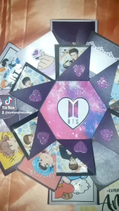 HEXAGON EXPLOSION BOX/ SURPRISED BOX / customize Hexagon box