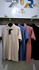 BAJU KAOS DISTRO KERAH GHAMO BAJU KERAH PRIA TERLARIS