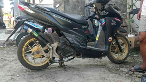 Knalpot Samlong NORIFUMI Model Cobra Fullsistem Beat Vario Scoopy Genio Vario Mio Fino X-Ride Spin Spacy Nmax Pcx Aerok Lexi