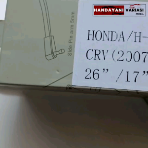 Wiper Kaca Depan Mobil Khusus Honda CRV 2007-2012 Ukuran 26 Inch 17 Inch 1 Set 2 Pcs
