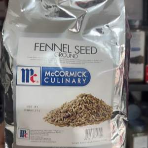 McCormick Culinary Ground Fennel Seed 1kg - Spices for cooking seasoning flavoring.