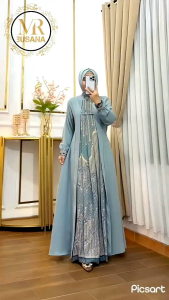 27gadih Gamis Zhafrana Dress Kekinian 2025: Desain Modern & Ukuran