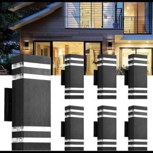 【COD&Ready&Free Bulb】Rohstar IP65 E27 thikcen High quality waterproof Wall Lamp Garden outdoor rainproof