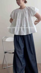 FADTHINGS : Udon ruffle top 3 colors 🍄⭐️