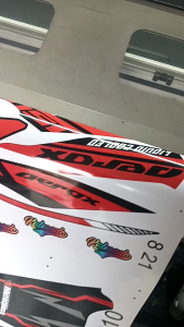 Rusi Rapid 150 decals stickerAerox design