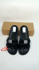 Sandal selop pria casual sendal slide slipper velcro