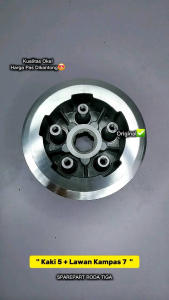 rumah kampas kopling - kaki 5 kampas 7 (GS 27B) sparepart roda tiga