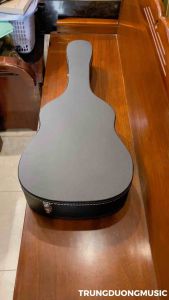 Hộp cứng đựng đàn guitar classic và acoustic màu đen