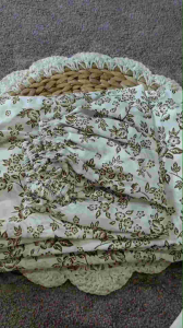 MUKENA DEWASA PUTUSAN BERLENGAN BAHAN KATUN VOIL MOTIF
