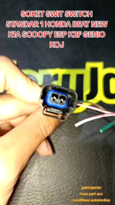 SOKET SWIT SWITCH STANDAR 1 HONDA BEAT NEW K1A SCOOPY ESP K2F GENIO KOJ