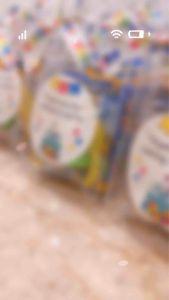 Children party@Birthday gift bags packaging bags/Drawstring Plastic Bag🤩生日🎈儿童派对礼品袋
