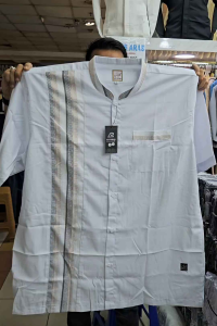 baju koko jumbo lengang pendek wrna ukuran XXL(2L) XXXL(3L) XXXXL(4L) terlaris