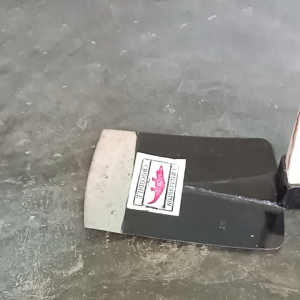 Cangkul Baja 21x17cm siap pakai berkebun