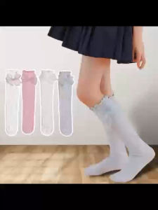 Kids 3-6 Years Old Girl Princess Mesh Knee High Socks Korean Japan Style Socks Quality AS-510