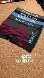 Paket 1 box isi 3 pcs celana dalam BOXSER pria dewasa madelon/celana dalam pria dewasa madelon